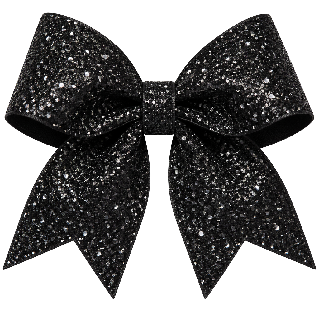 Glitter Vinyl Black